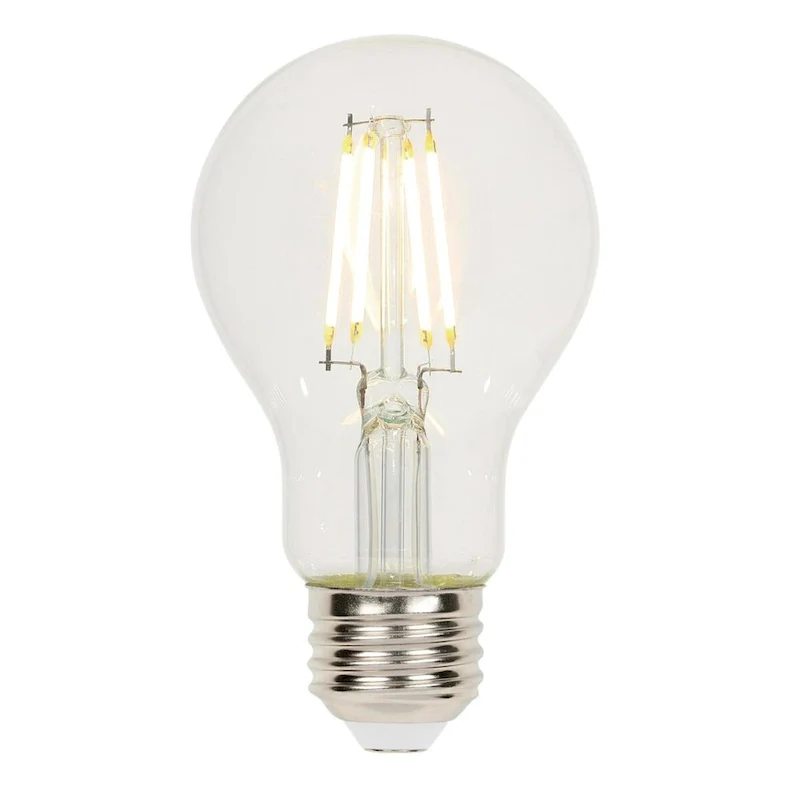 Westinghouse Lighting 4.5-Watt (40-Watt Equivalent) Clear A19 Dimmable Filament LED Light Bulb, Medium Base - 6-Pack