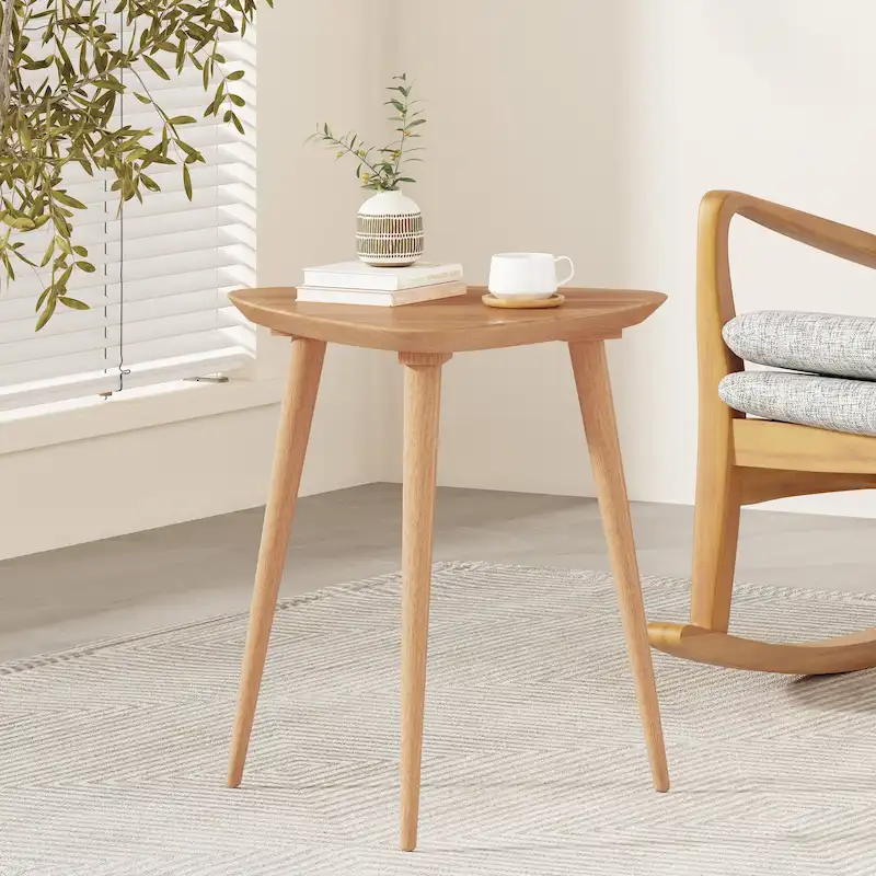 Naja Mid-Century Wood End Table by Christopher Knight Home - 20 L x 20 W x 22.75H