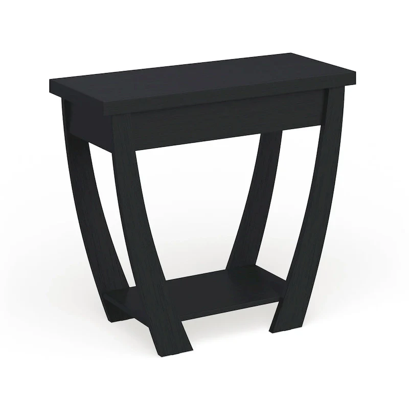 Modern Console Table with Drawer and Shelf - 36 inch