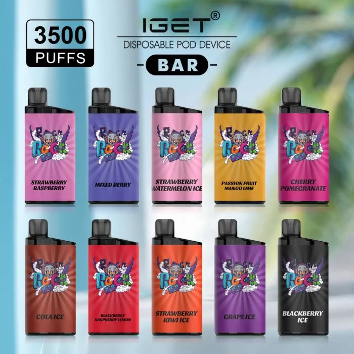 clearance IGET Bar 3500 Puffs Big Sale 40 Flavors
