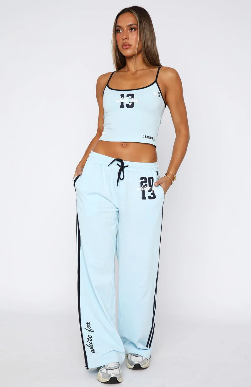 All Star Season Track Pants Baby Blue