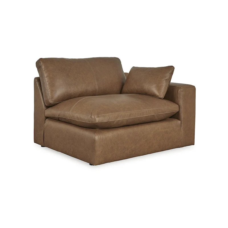 Signature Design by Ashley Emilia Medium Brown 6-Piece Sectional - 170 W x 130 D x 36 H