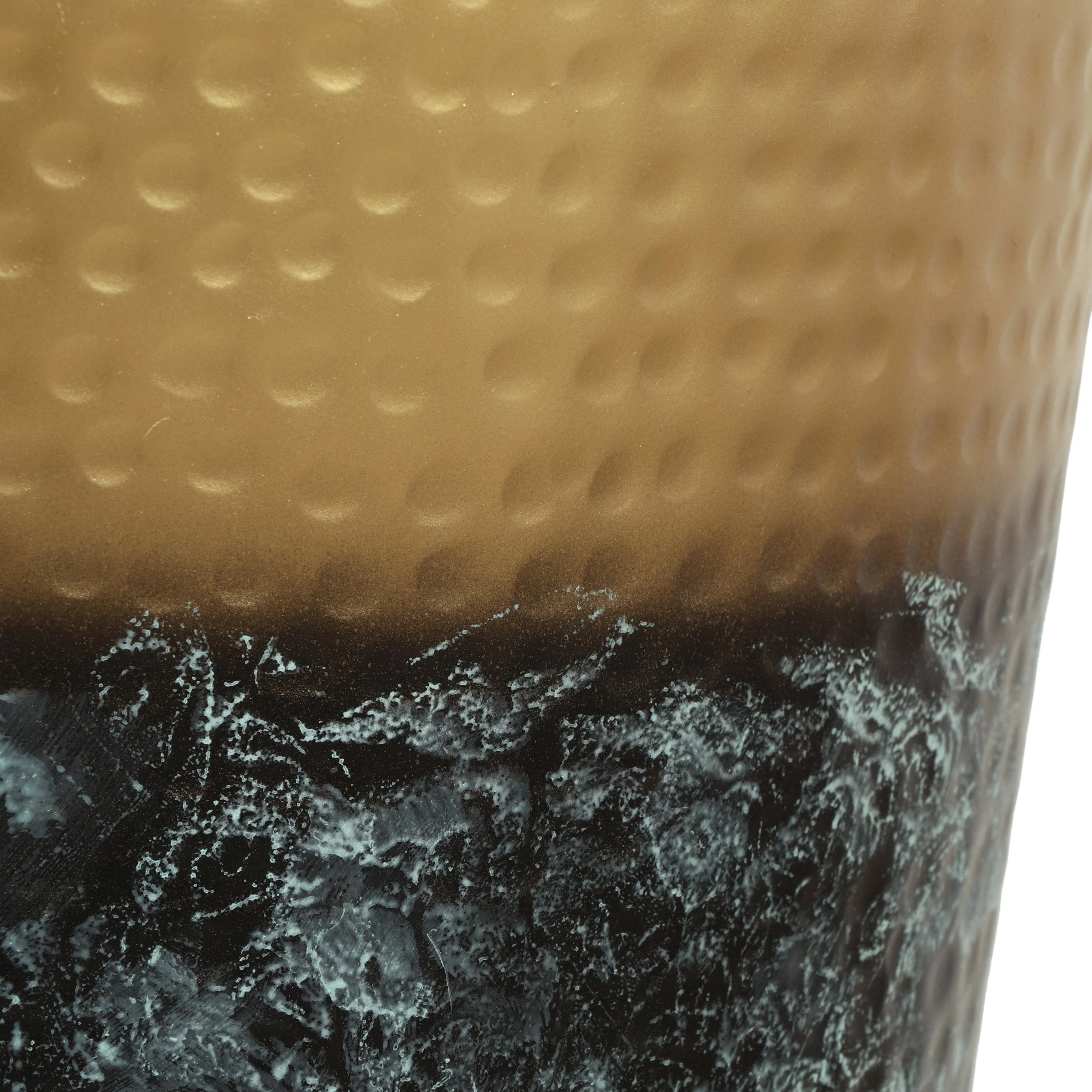 Handcrafted Two-Toned Aluminum Planter - NH182413