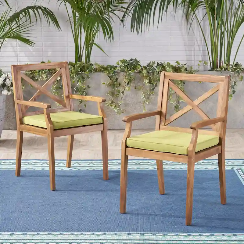 2PCS Dining chair with cusions