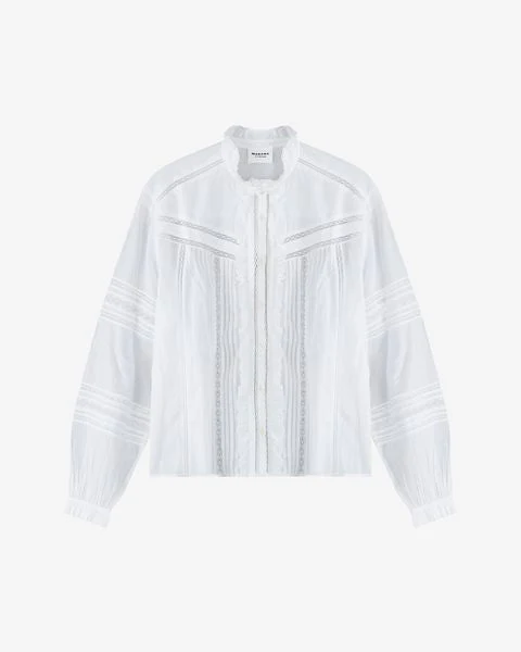 metina cotton voile top