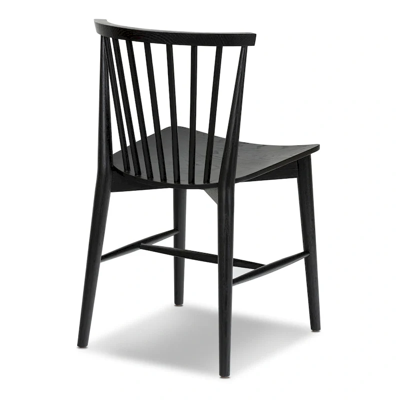 Poly & Bark Ligna Dining Chair - Spindled Bark with Solid Wood Frame