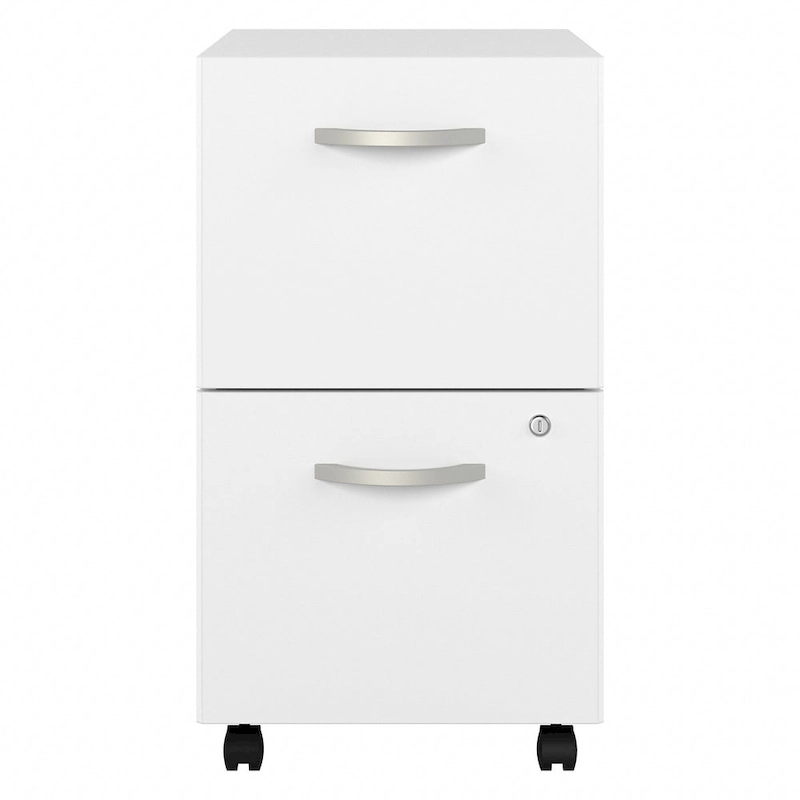 Hybrid 2 Drawer Mobile File Cabinet by Bush Business Furniture