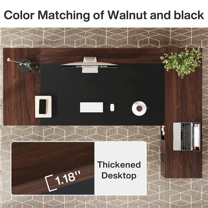 L-Shaped Computer Desk 78.7
