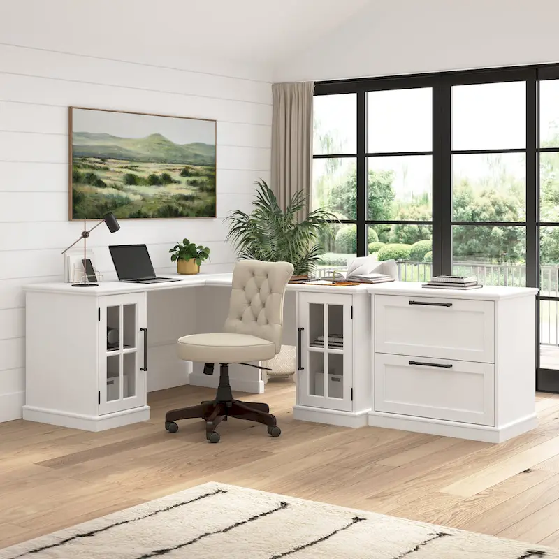 Westbrook 60W Computer Desk with Hutch by Bush Furniture