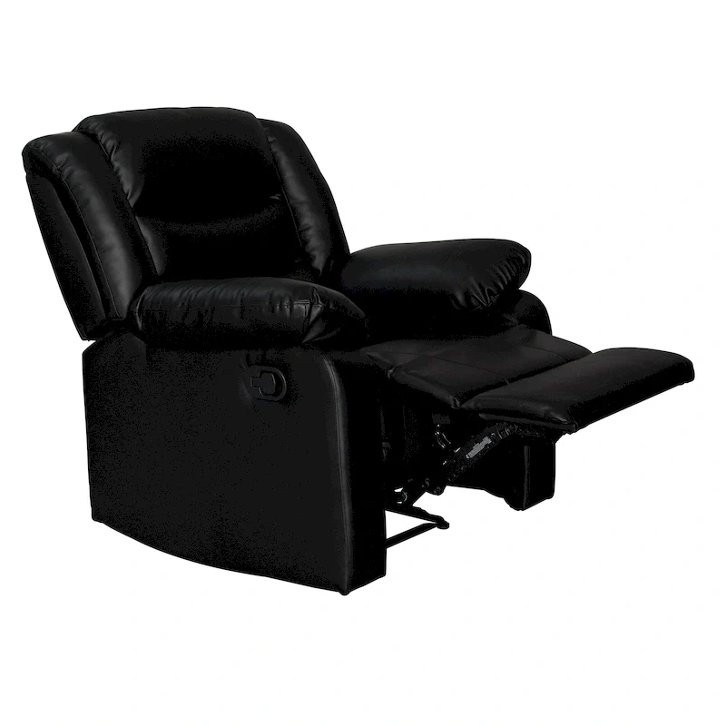 Manual Reclining 3-Piece Living Room Sofa Set - Sofa with Dropdown Table, Loveseat with Console, and Recliner