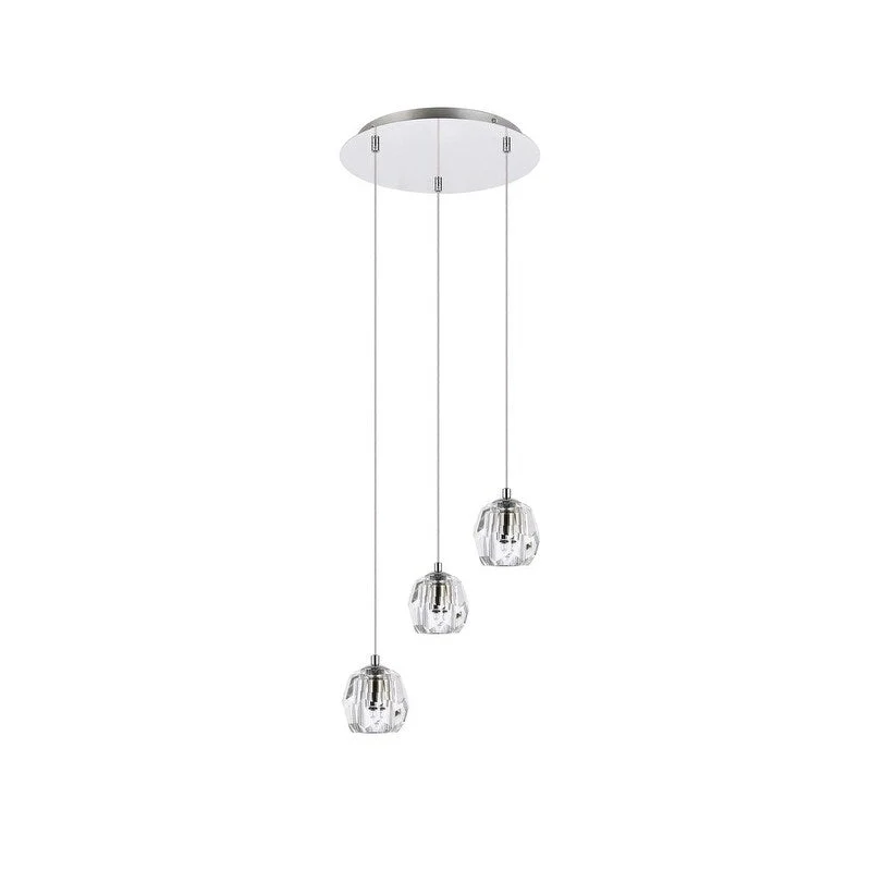 Ella 12-Inch 3-Lights Pendant - N/A