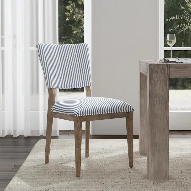 Classic Home Phillip Upholstered Dining Chair (Set of 2)