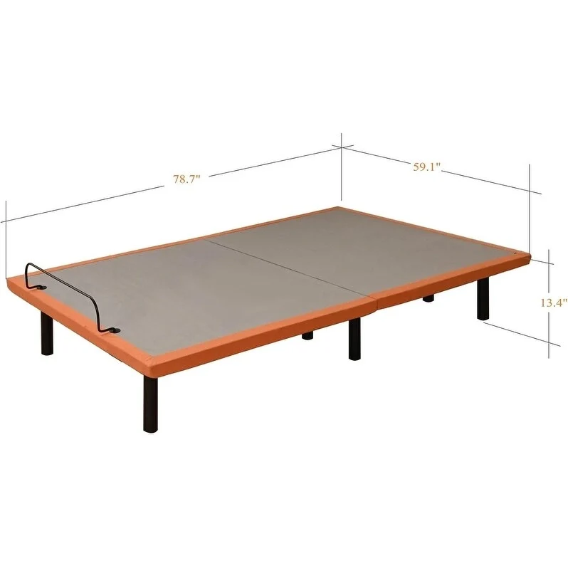ESHINE Adjustable Bed Frame, with Massage