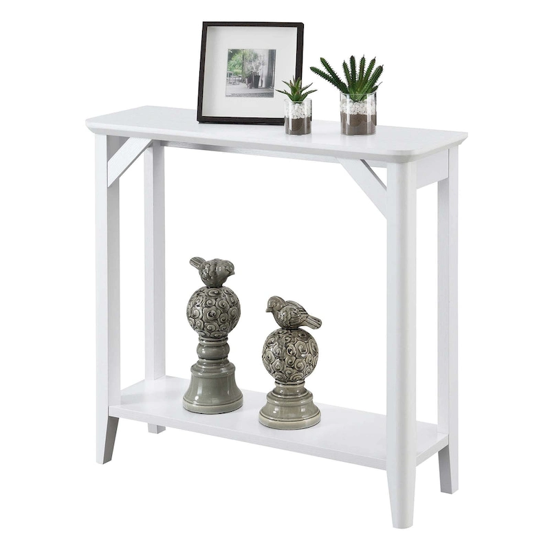 Convenience Concepts Winston Hall Table with Shelf