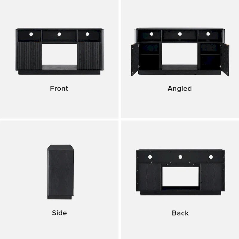 Brooklyn 59 Electric Fireplace TV Stand