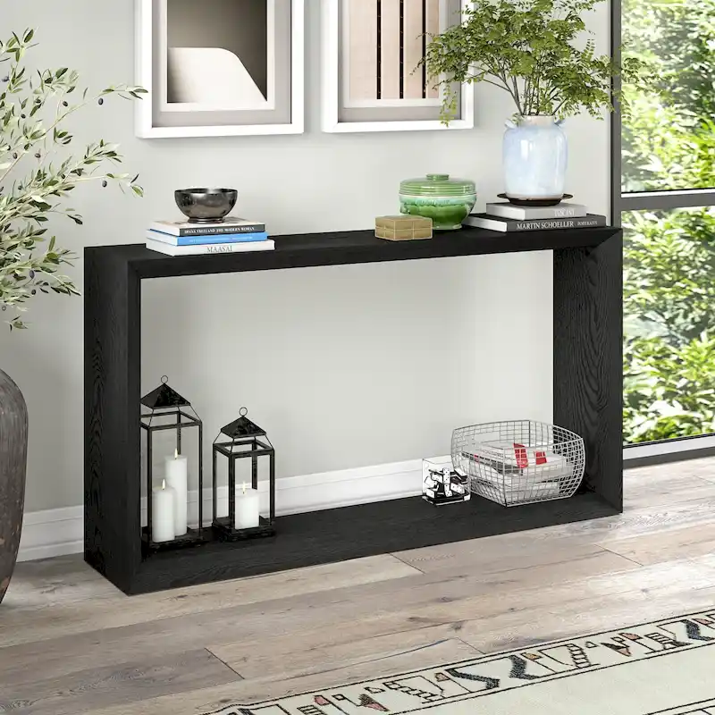 55 Wide Rectangular Console Table - 55 Wide