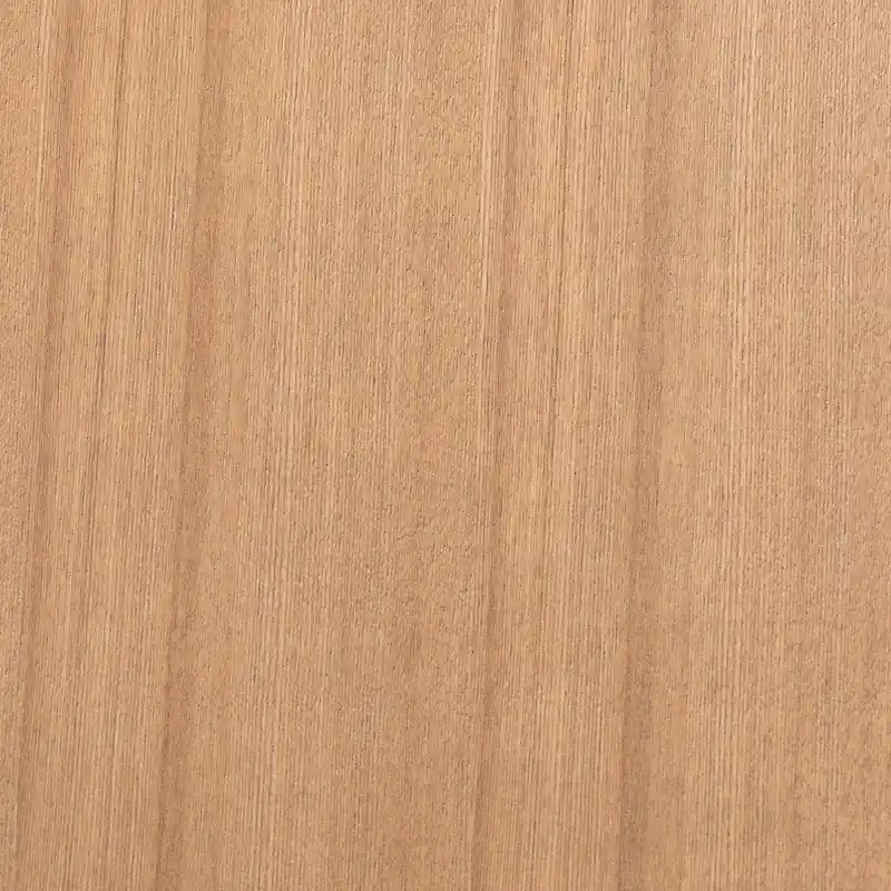 Denmark Mid-Century Modern Black Fabric and French Oak Brown Finished Rubberwood 2-Piece Dining Chair Set