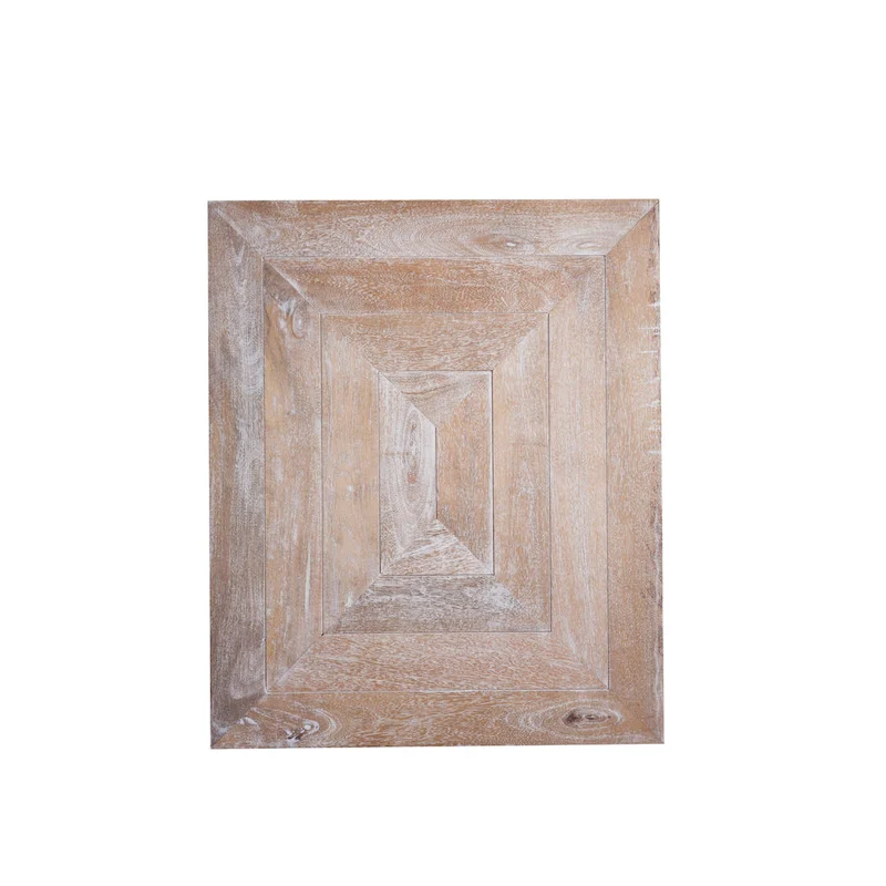 Fenway Mango Solid Wood Top Square End Table