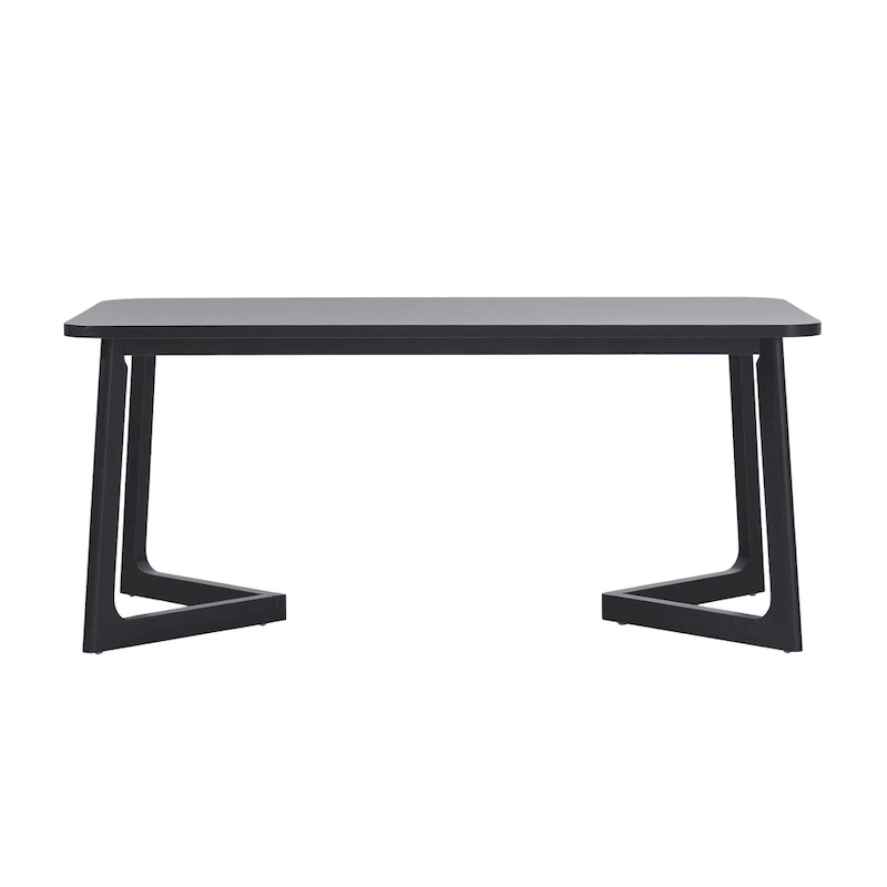 Middlebrook Modern Solid Wood Dining Table with Geometric Legs
