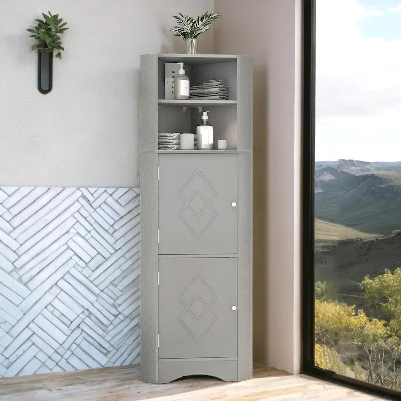 Bathroom Corner Cabinet