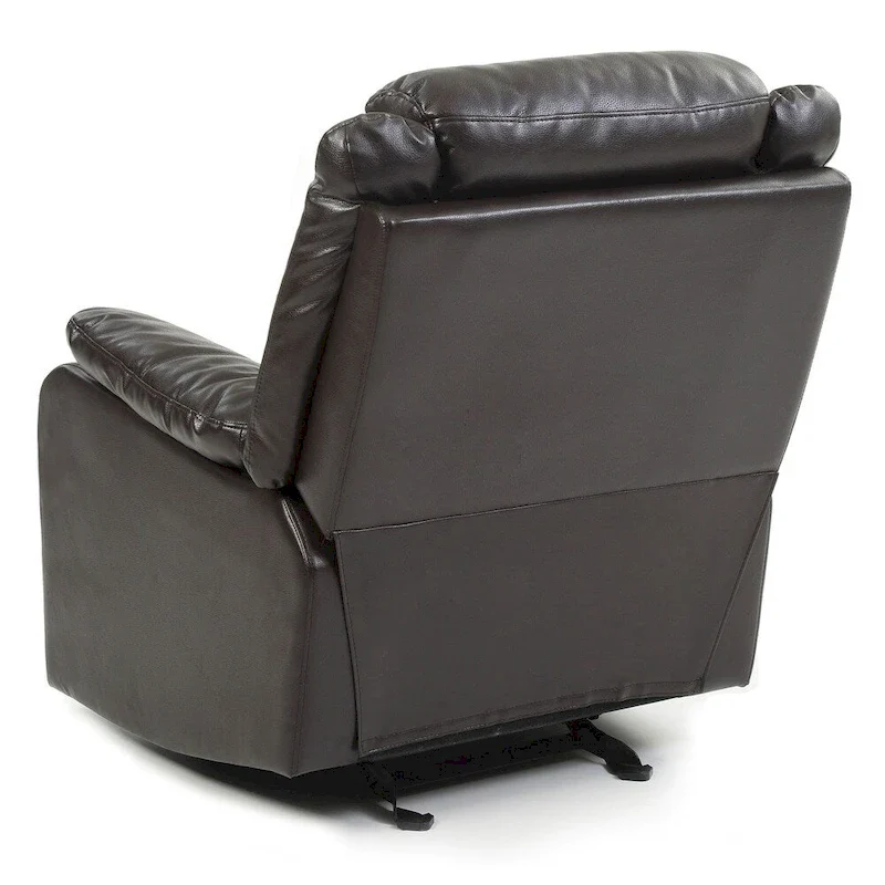 Faux Leather Rocking Recliner, Single Seat