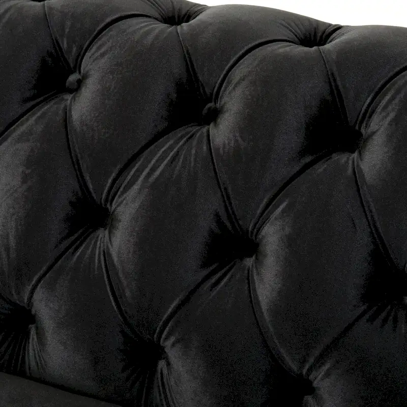 Chesterfield Velvet Loveseat Sofa