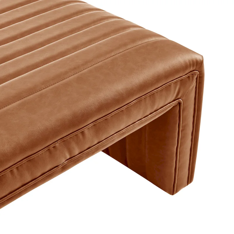 Atkinson Faux Leather Coffee Table