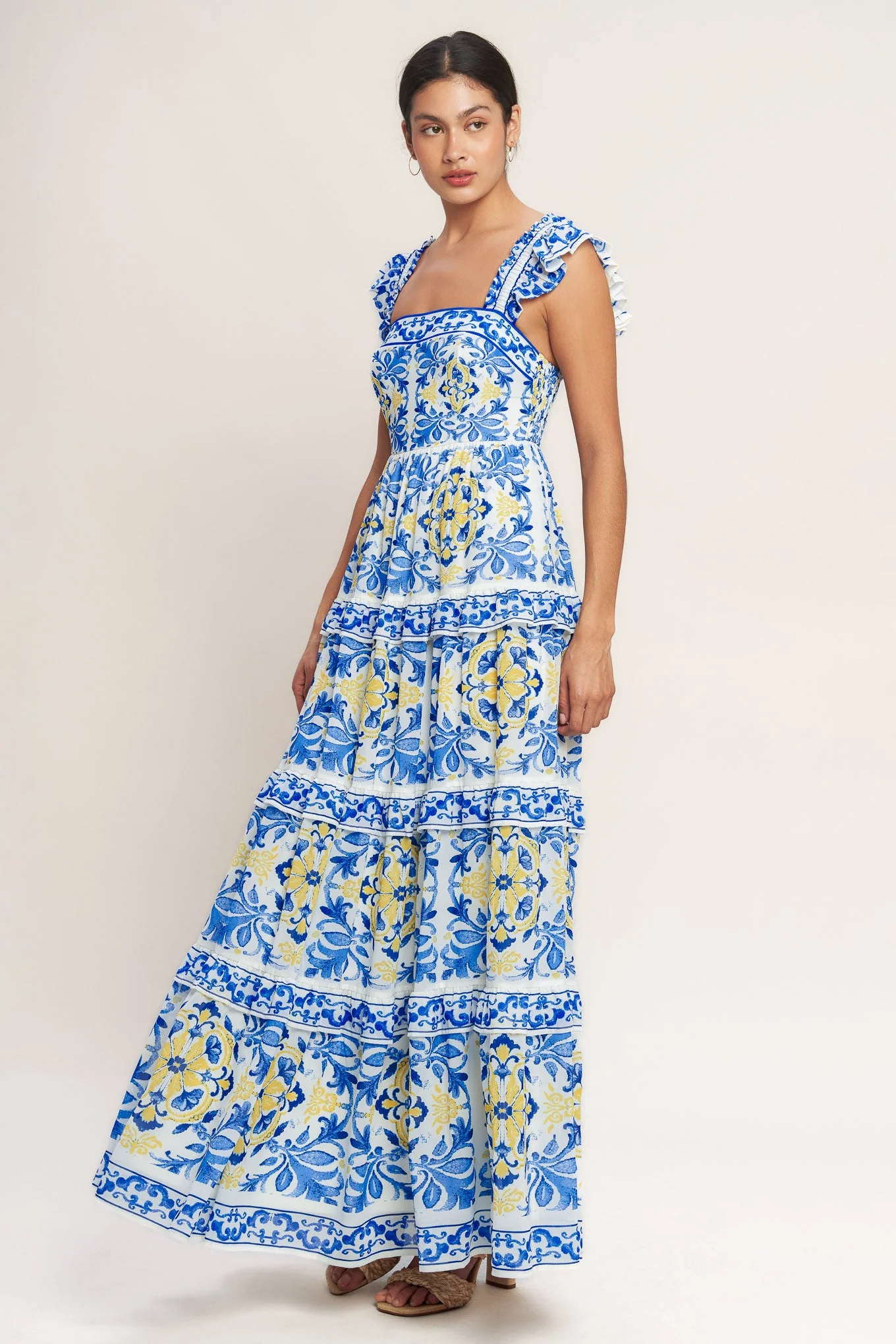 SALTY AIR SWEETHEART BLUE MAXI DRESS