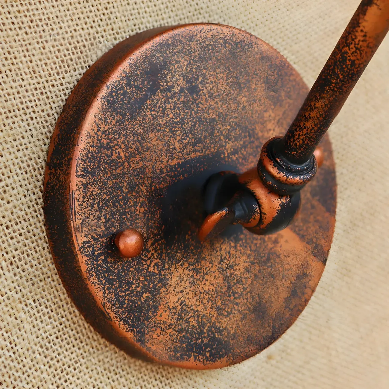 Adjustable Industrial Black  Swing Arm LED Wall Sconce