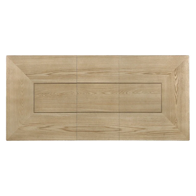 5 Piece Extendable Dining Table Set, Farmhouse Extendable Table with 18  Move Leaf