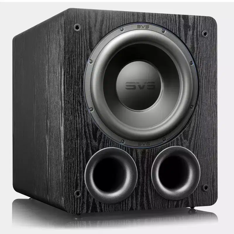 SVS PB-3000 13 Ported Subwoofers with 800W RMS, 2,500W Peak Power, Ported Cabinet - Pair (Premium Black Ash)