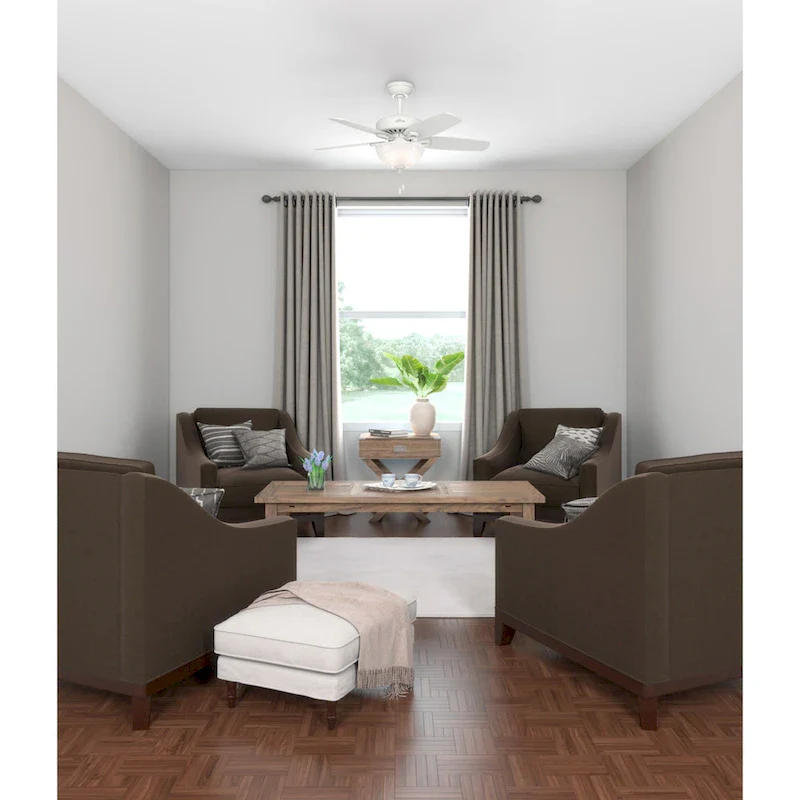 Hunter 42  Builder Ceiling Fan with LED Light Kit and Pull Chain