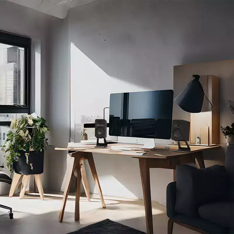 Kanto ORA Powered Reference Desktop Speakers with Bluetooth - Pair