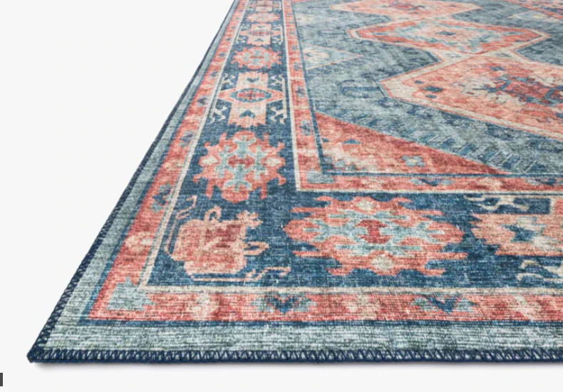 Skye Turquoise/Terracotta Rug