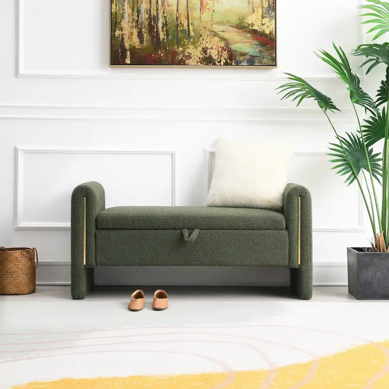 Modern Teddy Bed End Bench