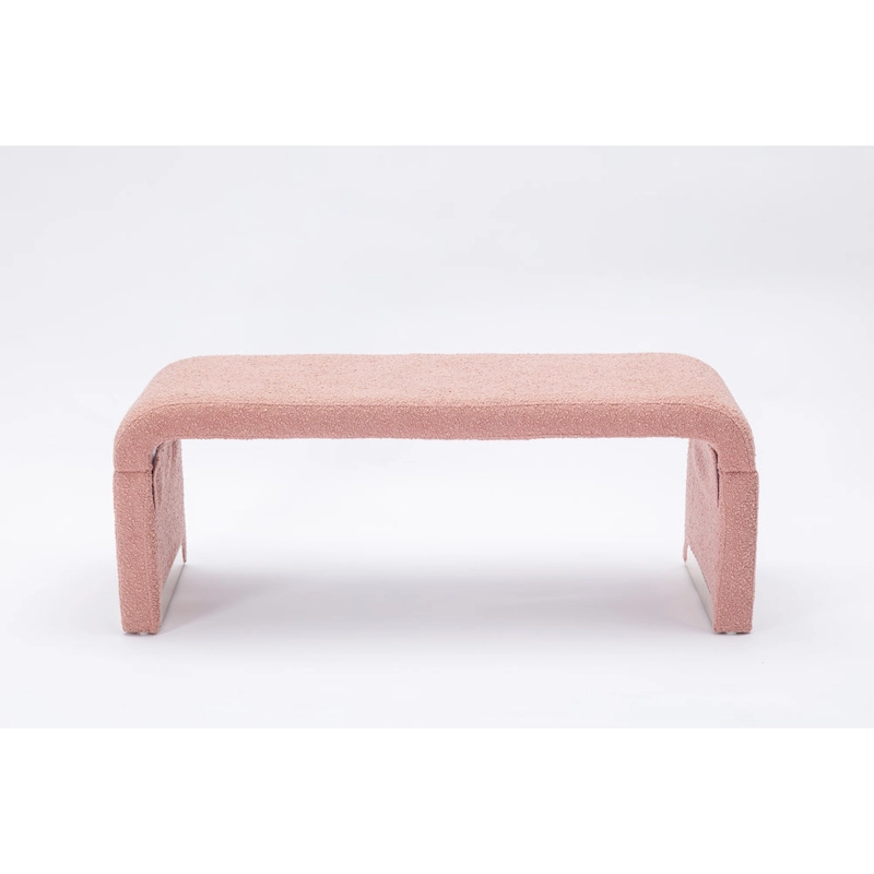 Bench With Gold Metal Legs