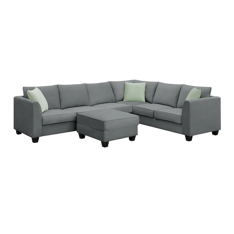 Sectional Sofa Couches Living Room Sets,7 Seats Modular Sectional Sofa