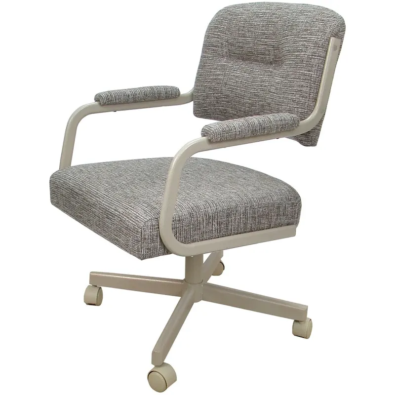 Swivel Kitchen Dining Caster Chair with Wheels - M-110 - N/A