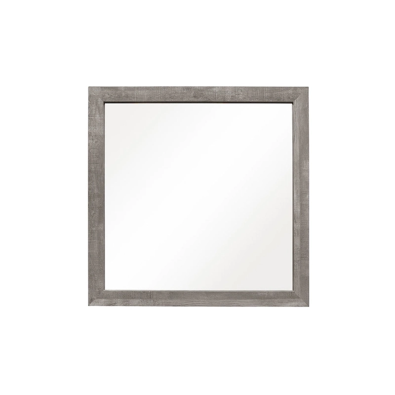 Tabina 3 Piece Gray Modern Panel Bedroom Set