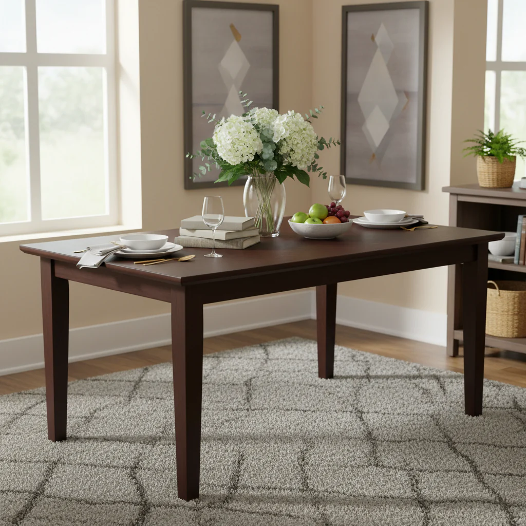 Solid Wood Entryway Accent Bench in Java Brown Finish - 18 H x 39 W x 14 D