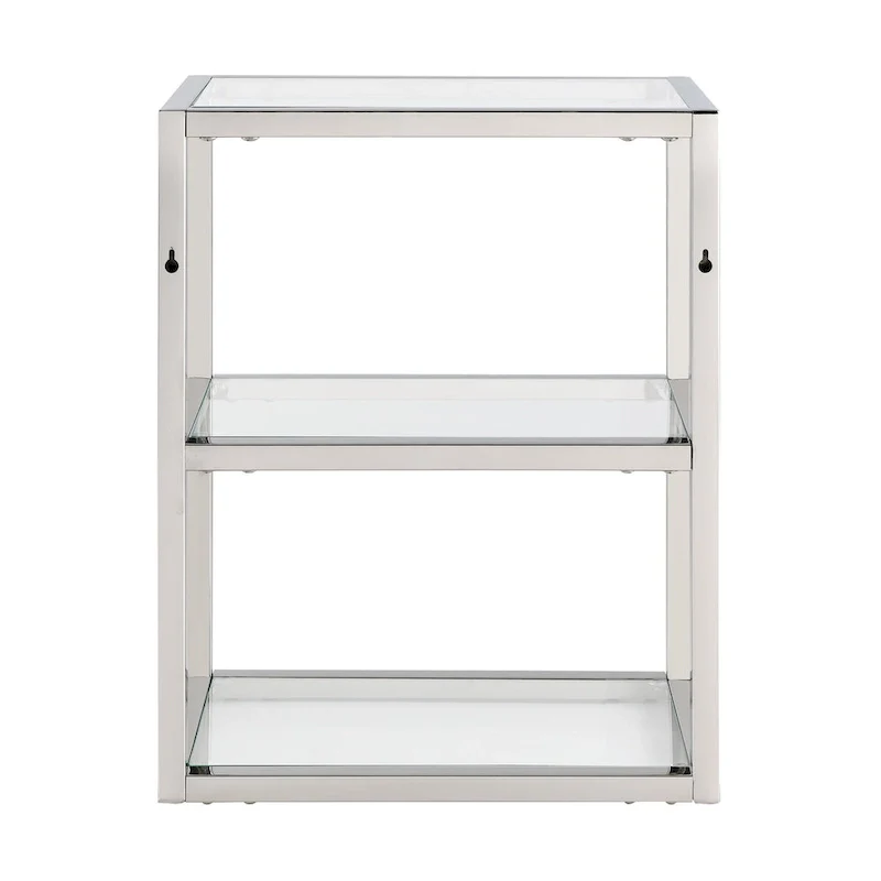 Pierre 16X20X10 Wall-Mounted Linen Cabinet In Chrome