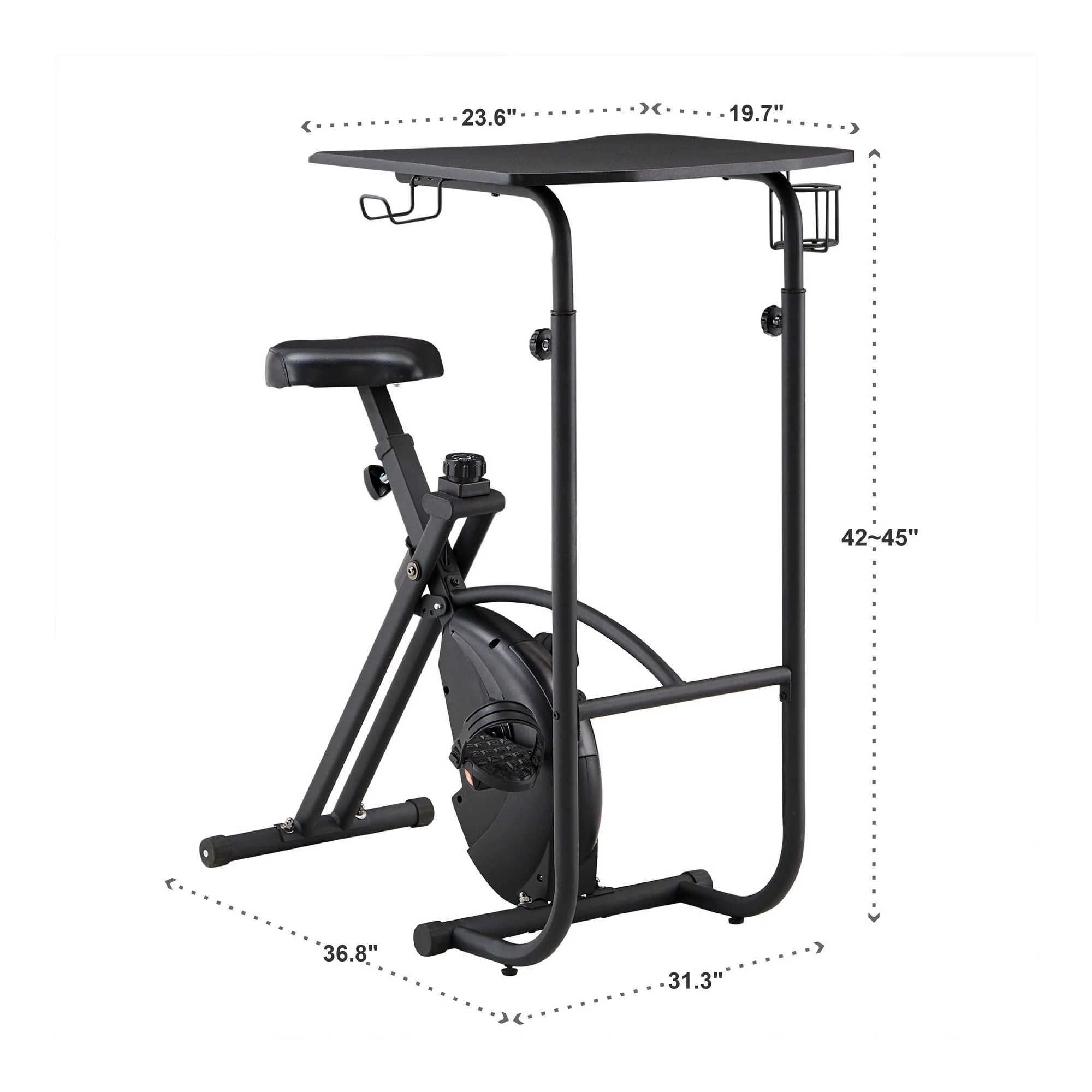 Virgil Exercise Bike Desk by iNSPIRE Q Classic.