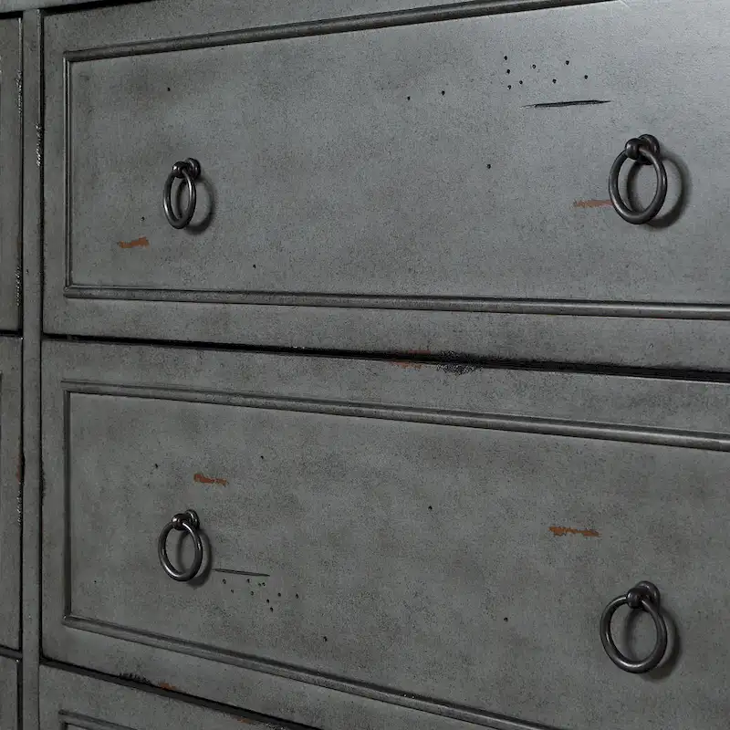 Joneigh Traditional Solid Wood 4-Drawer Chest by