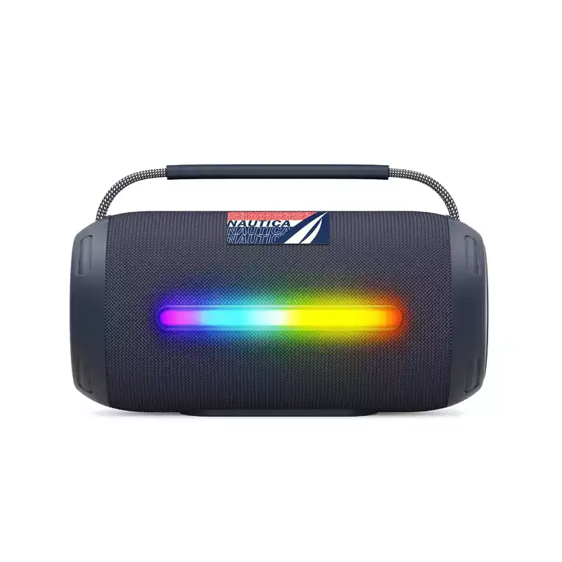 Nautica SP610 Portable Bluetooth Speaker, True Wireless Outdoor Speaker, IP5 Splash-Proof, Perfect for Camping, Beach, Backyard & Travel