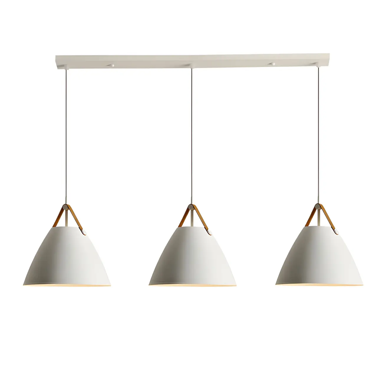 Modern Black Metal Adjustable Kitchen Island Pendant Light