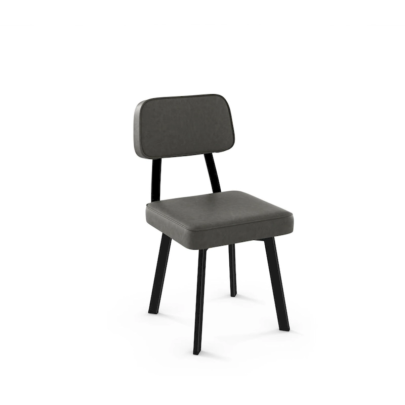 Amisco Clarkson Upholstered Dining Chair with Metal Legs