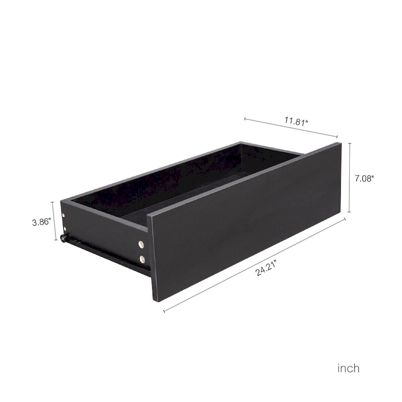 GEITIN Modern Wooden Dresser Cabinet with Sturdy Frame