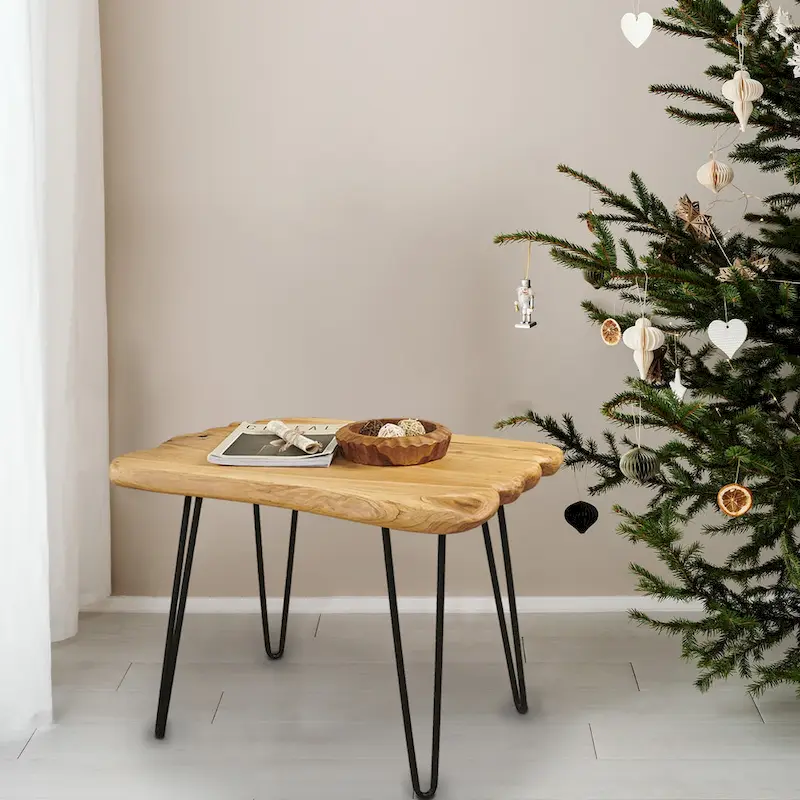 Cedar Roots Live Edge Coffee Table