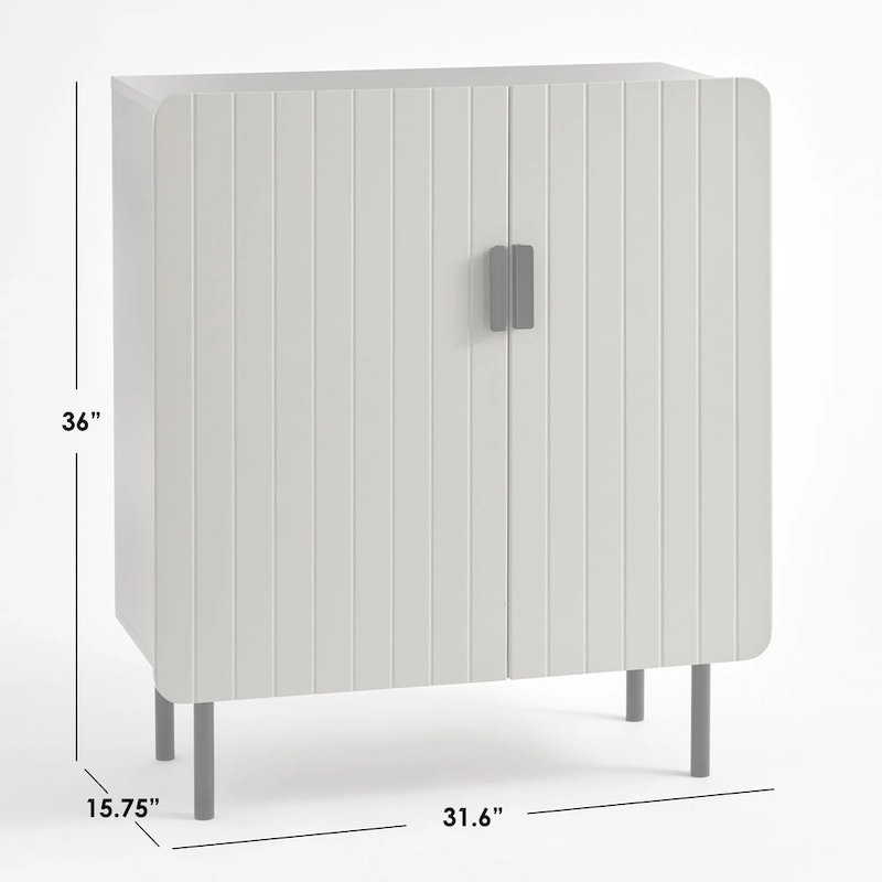 Simple Living Fulton Channel Front Buffet/Sideboard