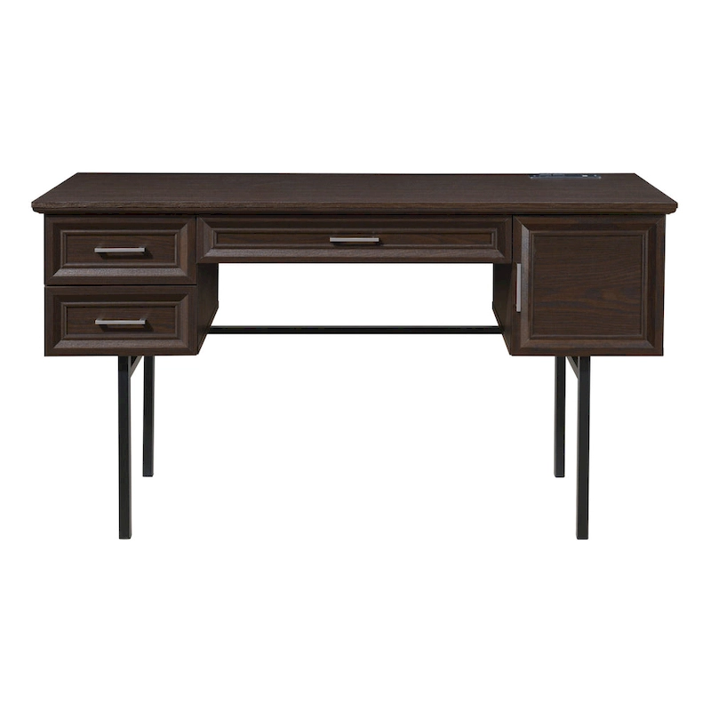 Jefferson Executive Desk with Power